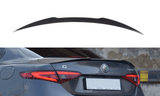Maxton Design New GLOSS BLACK Maxton Design Spoiler Extension Alfa Romeo Giulia Veloce AL-GI-1-VEL-CAP1G