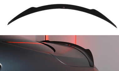 Maxton Design New GLOSS BLACK Maxton Design Spoiler Extension Mercedes- Benz C-Class W205 Coupe AMG-Line ME-C-205-AMGLINE-C-CAP1G