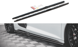 Maxton Design New GLOSS BLACK Maxton Design Side Skirts Diffusers Audi R8 Mk2 Facelift AU-R8-2F-SD1G