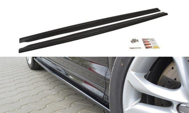 Maxton Design New GLOSS BLACK Maxton Design Side Skirts Diffusers Audi S3 8P / S3 8P FL / RS3 8P AU-S3-2-SD1G