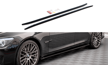 Maxton Design GLOSS BLACK Maxton Design Side Skirts Diffusers - BMW / F01 / 7-Series / M-Pack BM-7-01-MPACK-SD1G
