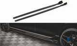 Maxton Design GLOSS BLACK Maxton Design Side Skirts Diffusers + Flaps V.2 - VW Golf R Mk8 VW-GO-8-R-SD2G+SF