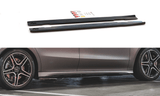 Maxton Design New GLOSS BLACK Maxton Design Side Skirts Diffusers Mercedes-AMG CLA 35 / 45 C118 ME-CLA-118-AMG-SD1G