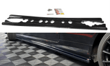 Maxton Design New GLOSS BLACK Maxton Design Side Skirts Diffusers Mercedes-Benz E-Class W207 Coupe AMG-Line ME-E-207-AMGLINE-C-SD1G