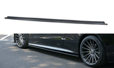 Maxton Design New GLOSS BLACK Maxton Design Side Skirts Diffusers Mercedes-Benz E-Class W213 Coupe (C238) AMG-Line ME-E-213-AMGLINE-C-SD1G