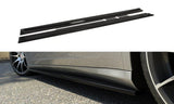 Maxton Design New GLOSS BLACK Maxton Design Side Skirts Diffusers Mercedes C219 ME-CLS-C219-SD1G