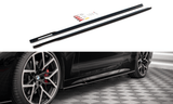 Maxton Design GLOSS BLACK Maxton Design Side Skirts Diffusers V.1 BMW 4 M-Package G22 BM-4-G22-MPACK-SD1G