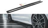 Maxton Design New GLOSS BLACK Maxton Design Side Skirts Diffusers V.2 Audi RS6 C7 AU-RS6-C7-SD2G