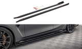 Maxton Design GLOSS BLACK Maxton Design Side Skirts Diffusers V.2 BMW M3 G80 BM-3-G80-M-SD2G
