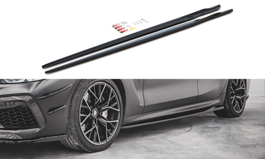 Maxton Design GLOSS BLACK Maxton Design Side Skirts Diffusers V.2 BMW M8 Gran Coupe F93 BM-M8-G16-GC-SD2G