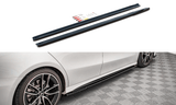 Maxton Design GLOSS BLACK Maxton Design Side Skirts Diffusers V.2 Mercedes A35 AMG / AMG-Line W177 ME-A-177-AMGLINE-SD1G