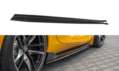 Maxton Design New GLOSS BLACK Maxton Design Side Skirts Diffusers V.1 Toyota Supra Mk5 TO-SU-5-SD1G