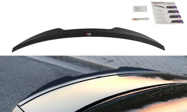 Maxton Design GLOSS BLACK Maxton Design Spoiler Cap Audi S4 B8 FL Sedan AU-S4-B8F-CAP1G