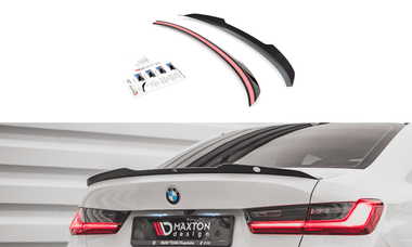 Maxton Design New GLOSS BLACK Maxton Design Spoiler Cap BMW 3 G20 BM-3-20-CAP1G