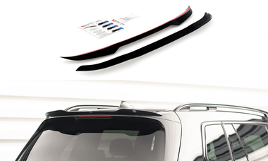 Maxton Design New GLOSS BLACK Maxton Design Spoiler Cap BMW X7 M G07 BM-X7-07-M-CAP1G