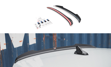 Maxton Design GLOSS BLACK Maxton Design Spoiler Cap V.1 Volkswagen Golf Mk8 GTi / R-Line VW-GO-8-GTI-CAP1G