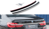 Maxton Design New GLOSS BLACK Maxton Design Spoiler Cap For BMW 7 M-Package G11 BM-7-11-MPACK-CAP1G