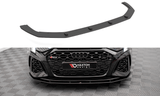 Maxton Design BLACK Maxton Design Street Pro Front Splitter Audi RS3 Sportback / Sedan 8Y AURS38YCNC-FD1B
