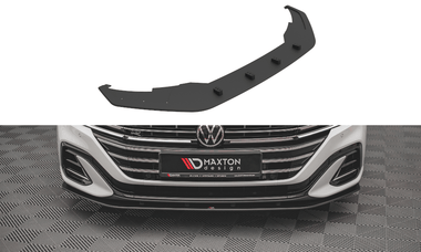 Maxton Design BLACK Maxton Design Street Pro Front Splitter Volkswagen Arteon R-Line Facelift VWAR1FRLINECNC-FD1B
