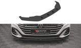Maxton Design BLACK Maxton Design Street Pro Front Splitter Volkswagen Arteon R-Line Facelift VWAR1FRLINECNC-FD1B