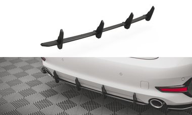 Maxton Design New BLACK Maxton Design Street Pro Rear Diffuser BMW 3 G20 / G21 BM320CNC-RS1B