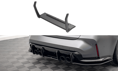 Maxton Design BLACK Maxton Design Street Pro Rear Diffuser BMW M3 G80 BM3G80MCNC-RS1B