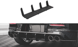 Maxton Design BLACK Maxton Design Street Pro Rear Diffuser - VW Golf R Mk8 VWGO8RCNC-RS1B