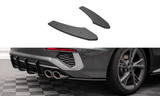 Maxton Design BLACK Maxton Design Street Pro Rear Side Splitters Audi S3 Sedan 8Y AUS38YSCNC-RSD1B