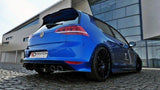 VOLKSWAGEN VW GOLF 7 R HATCHBACK REAR DIFFUSER & REAR SIDE SPLITTERS VW-GO-7-R-HB-CNC-RS1A