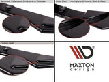 Maxton Design GLOSS BLACK Maxton Design Rear Side Splitter V.4 - BMW / 3 Series / M-Pack / G20 / M340i BM-3-20-MPACK-RSD4G