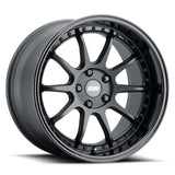 ESR Wheels 18x8.5 / 5x100 et30 / cb72.6 ESR Wheels CS12 18" 5x100 Matte Black w/ Matte Black 88550030-CS12MBLK-BL