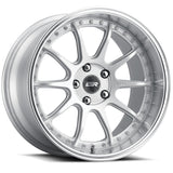 ESR Wheels 18x10.5 / 5x120 (Custom Drill) et22 / cb67.1 ESR Wheels CS12 18" 5x120 (Custom Drill) Hyper Silver w/ Machined Lip 80551422-CS12HS-ML-5x120