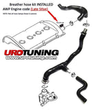 034 Motorsport 1.8T Breather Hose Kit for 2001-up AWW/AWP Mk4 | 034 Reinforced Silicone