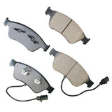 Akebono Front EURO Ultra Premium Ceramic Disc Brake Pad Kit | EUR1024