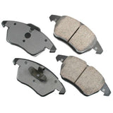 Akebono Front EURO Ultra Premium Ceramic Disc Brake Pad Kit | EUR1107A