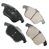Akebono Front EURO Ultra Premium Ceramic Disc Brake Pad Kit | EUR1306