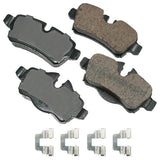 Akebono Rear EURO Ultra Premium Ceramic Disc Brake Pad Kit | EUR1309A
