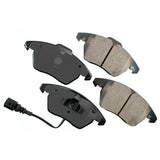 Akebono Front EURO Ultra Premium Ceramic Disc Brake Pad Kit | EUR1319