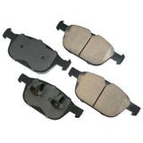 Akebono Front EURO Ultra Premium Ceramic Disc Brake Pad Kit | EUR1412