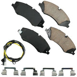 Akebono Front EURO Ultra Premium Ceramic Disc Brake Pad Kit | EUR1479B