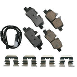 Akebono Rear EURO Ultra Premium Ceramic Disc Brake Pad Kit | EUR1800