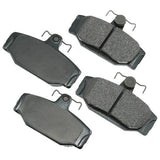 Akebono Rear EURO Ultra Premium Ceramic Disc Brake Pad Kit | EUR391