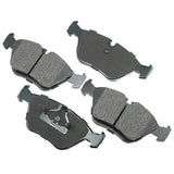Akebono Front EURO Ultra Premium Ceramic Disc Brake Pad Kit | EUR394