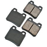 Akebono Rear EURO Ultra Premium Ceramic Disc Brake Pad Kit | EUR427