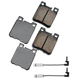 Akebono Rear EURO Ultra Premium Ceramic Disc Brake Pad Kit | EUR603