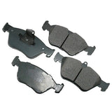 Akebono Front EURO Ultra Premium Ceramic Disc Brake Pad Kit | EUR644