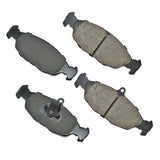 Akebono Rear EURO Ultra Premium Ceramic Disc Brake Pad Kit | EUR688A
