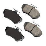 Akebono Front EURO Ultra Premium Ceramic Disc Brake Pad Kit | EUR704