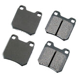 Akebono Rear EURO Ultra Premium Ceramic Disc Brake Pad Kit | EUR709