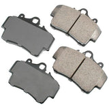 Akebono Front EURO Ultra Premium Ceramic Disc Brake Pad Kit | EUR737